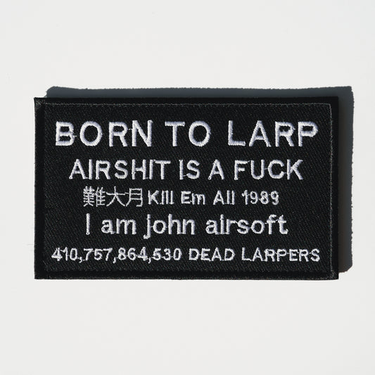 BORN TO LARP Patch