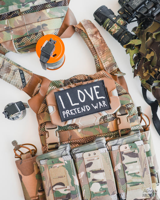 I LOVE PRETEND WAR Patch