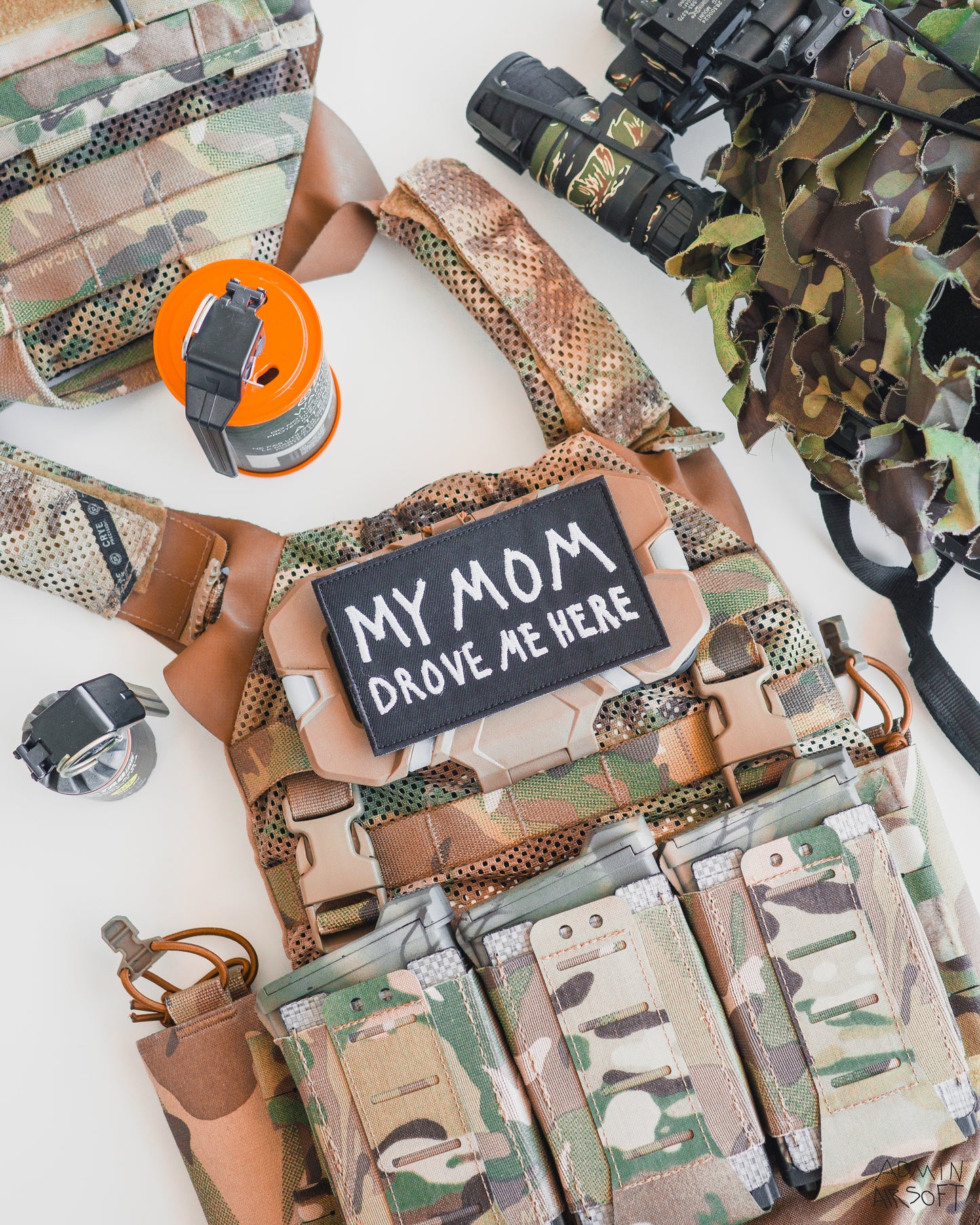 MY MOM DROVE ME HERE Patch