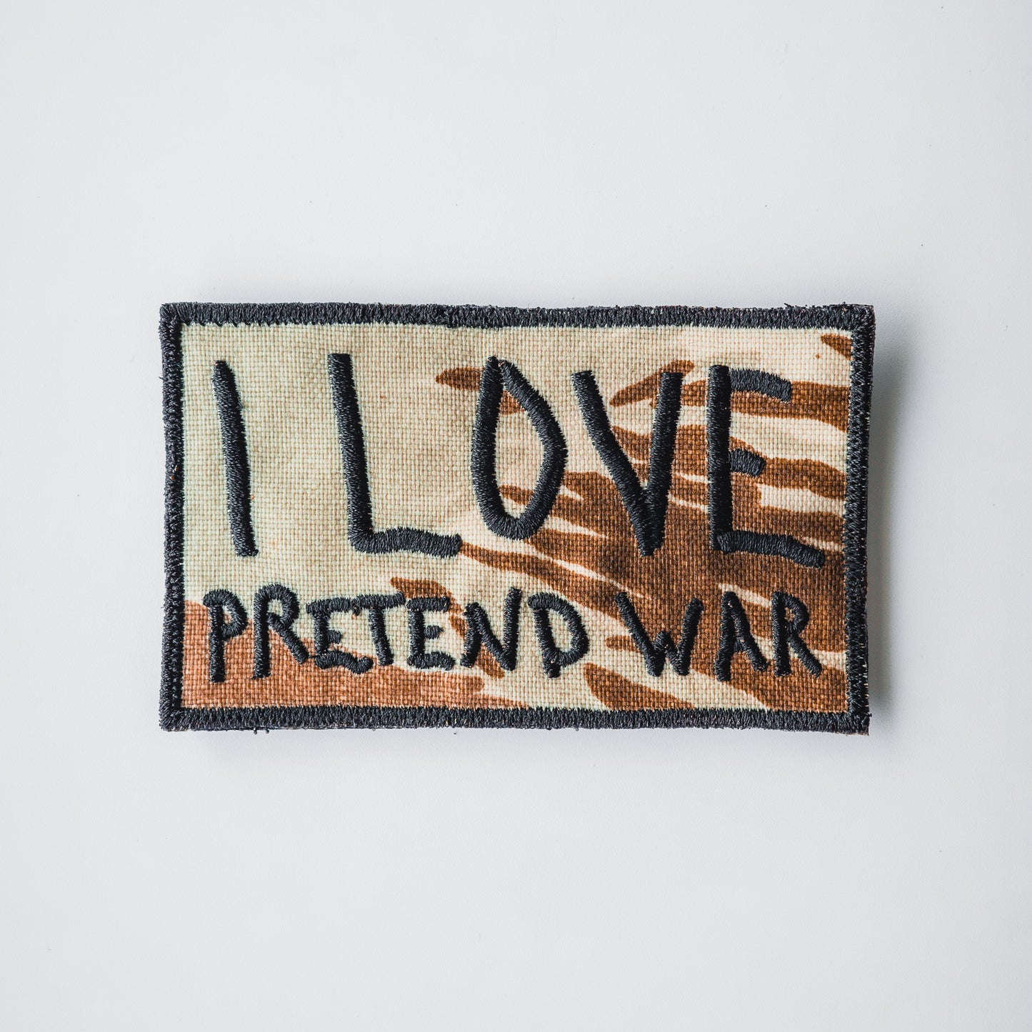 Desert Tiger Stripe I Love Pretend War